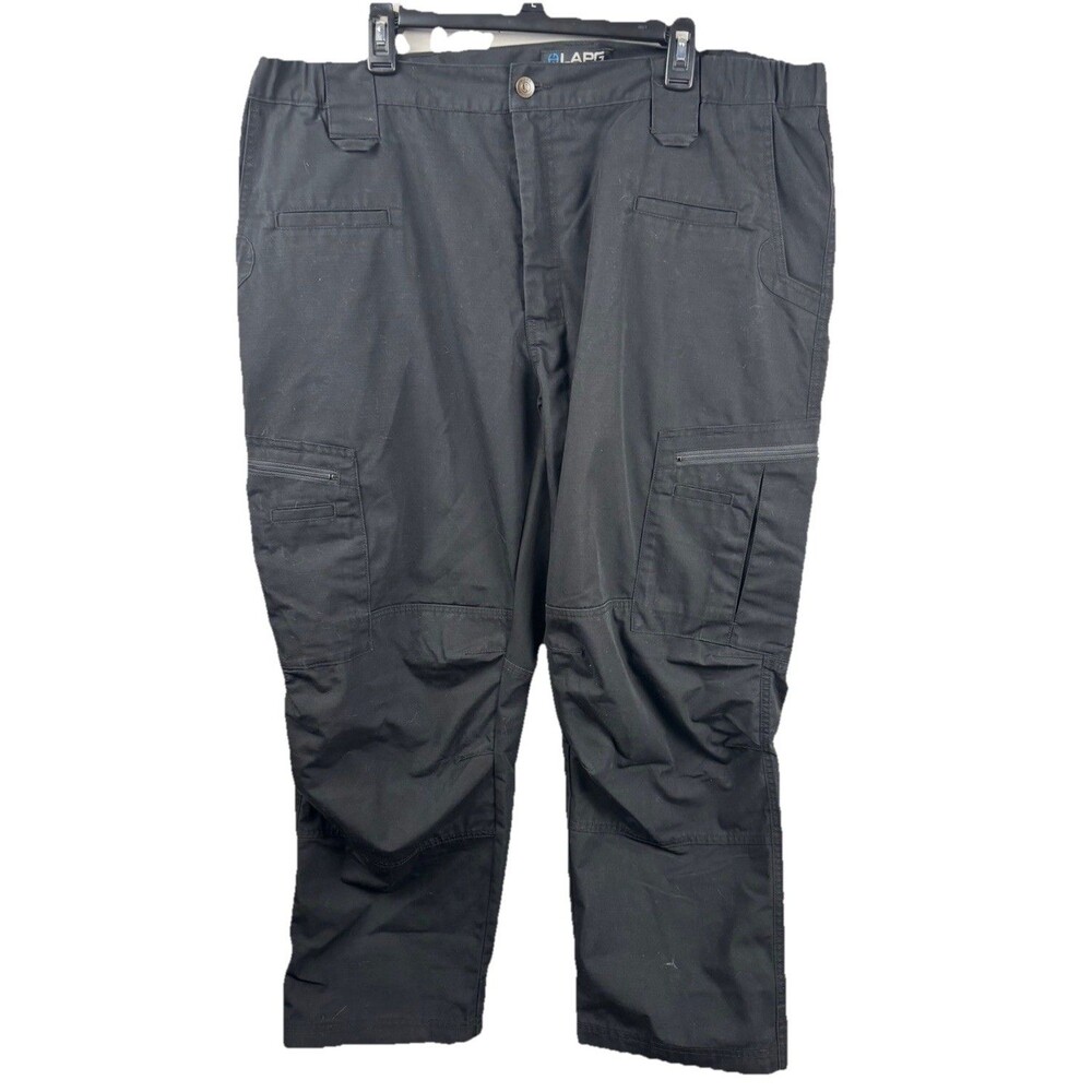 LAPG Atlas Men's Tactical Cargo Pants 44X30 Black
